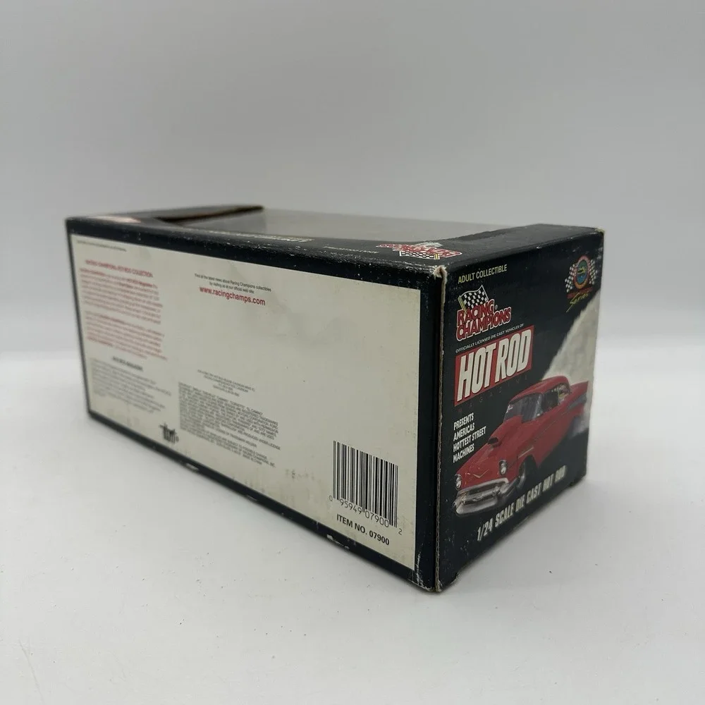 Racing Champions 1:24 Scale Hot Rod '40 Ford Coupe   Issue #23 Orange/Silver Car
